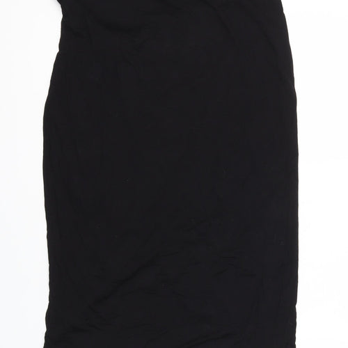 F&F Womens Black   A-Line Skirt Size 14