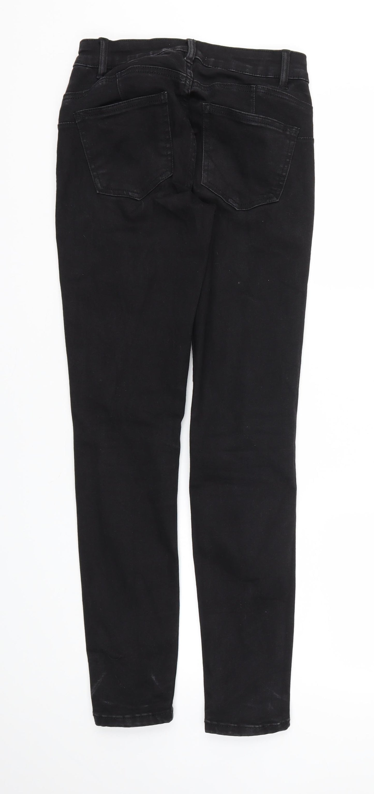 Preworn Womens Black   Skinny Jeans Size 28 in L30 in