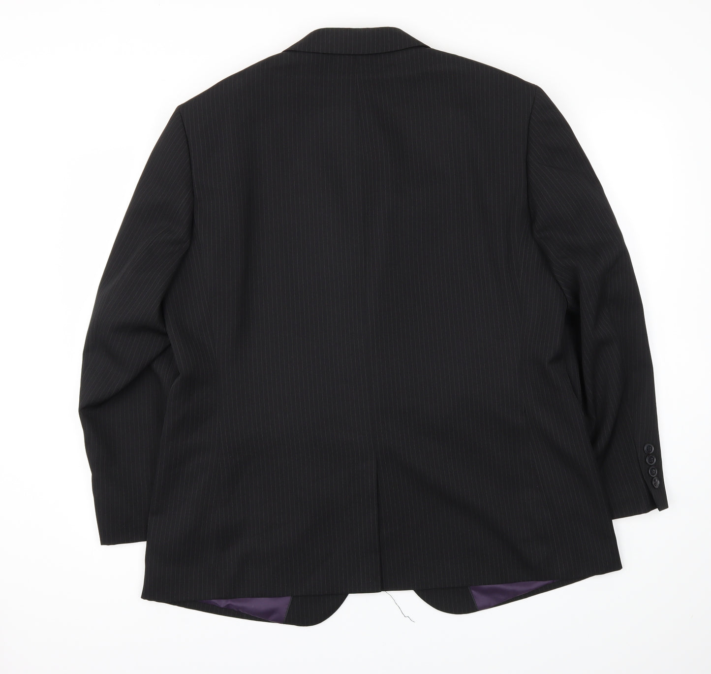 T&W Mens Black   Jacket Blazer Size 44
