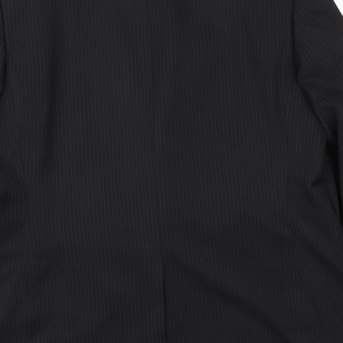 T&W Mens Black   Jacket Blazer Size 44