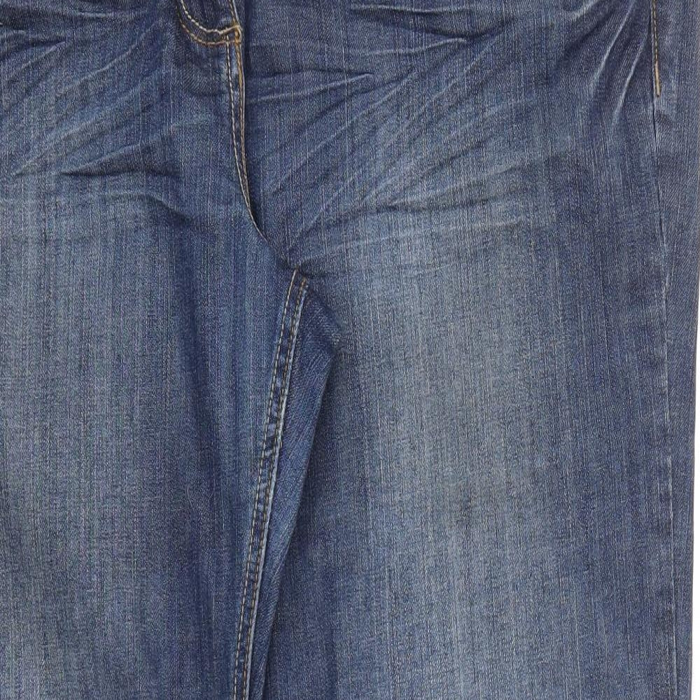 Dorothy Perkins Womens Blue   Straight Jeans Size 22 L30 in