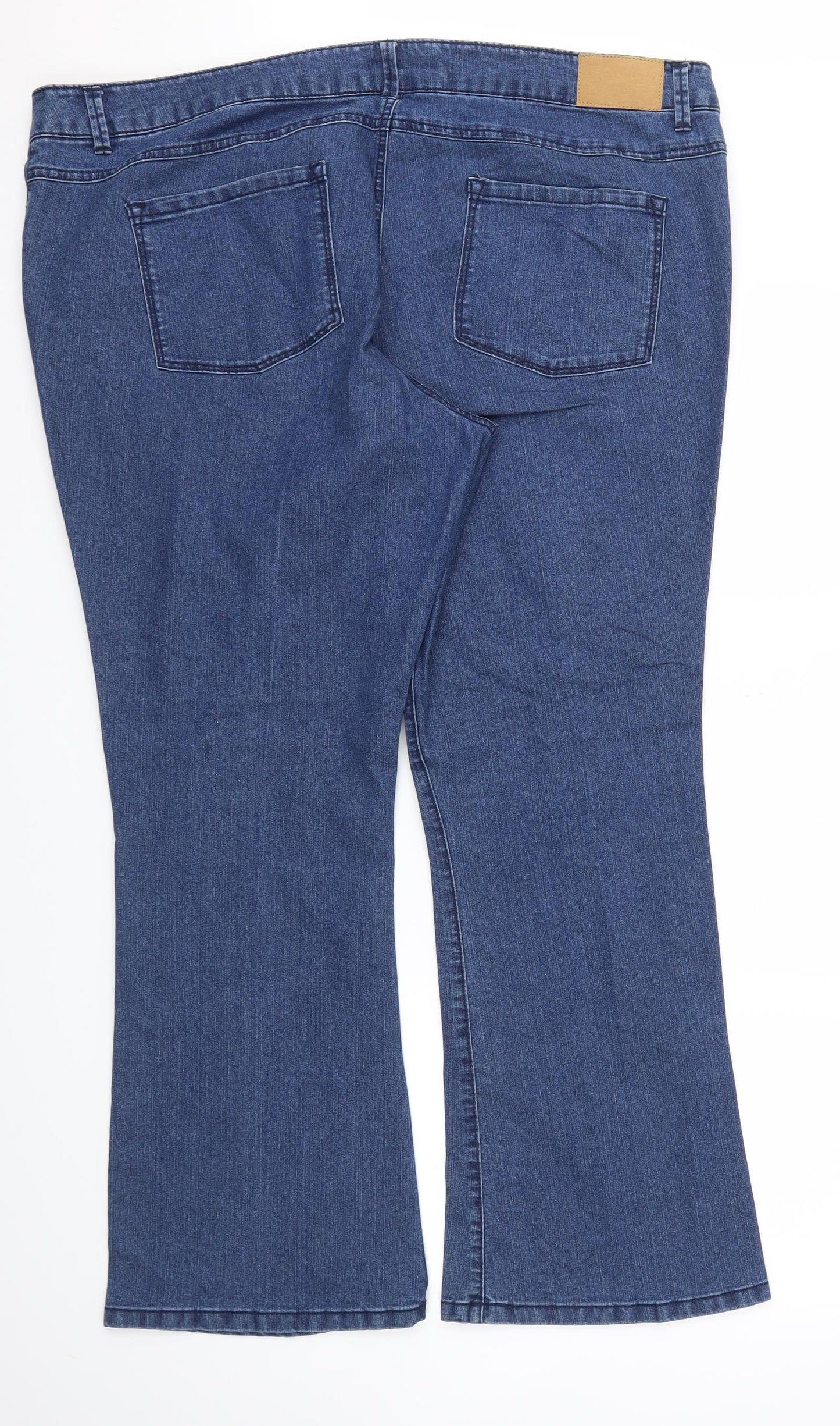 Denim  Womens Blue   Straight Jeans Size 22 L29 in