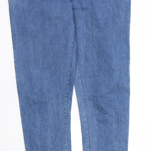 Preworn Womens Blue   Skinny Jeans Size 30 in L30 in - Stretch waistband