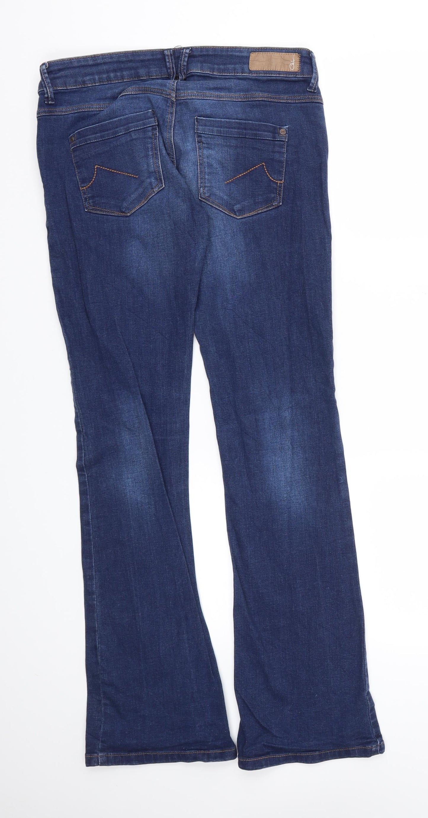 Preworn Womens Blue   Straight Jeans Size 10 L31 in