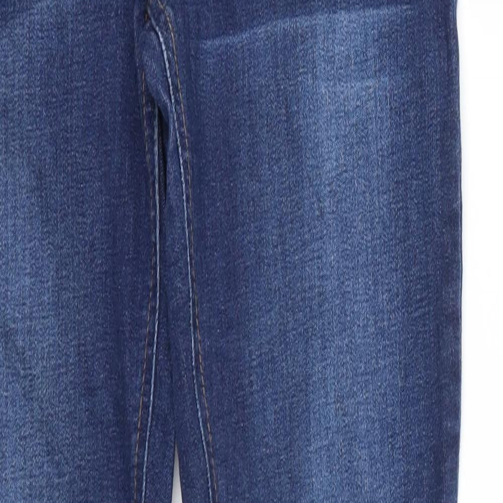 Preworn Womens Blue   Straight Jeans Size 10 L31 in