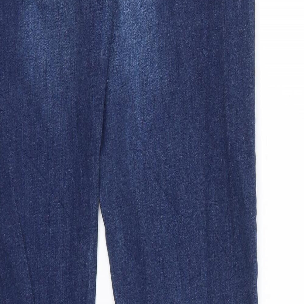 Preworn Womens Blue   Straight Jeans Size 10 L31 in