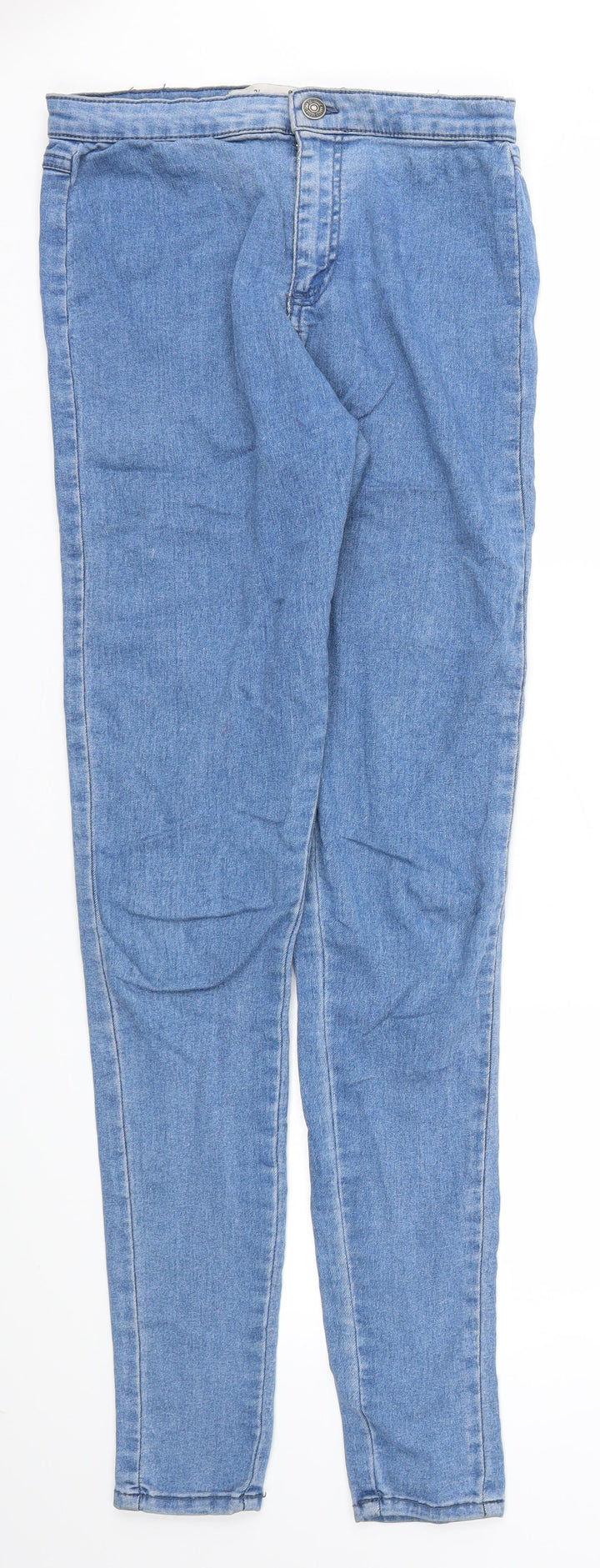 denim &co Womens Blue Skinny Jeans Size 8 L32 in