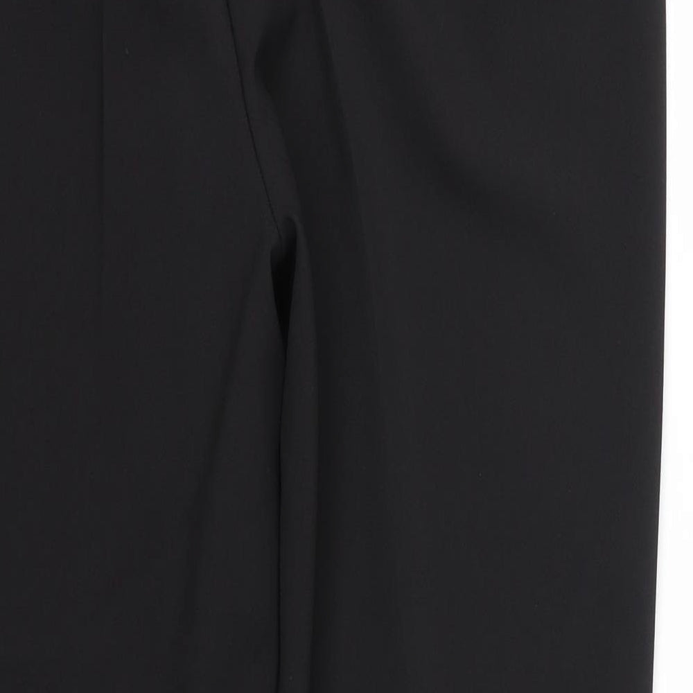 M&Co Womens Black   Trousers  Size 16 L27 in