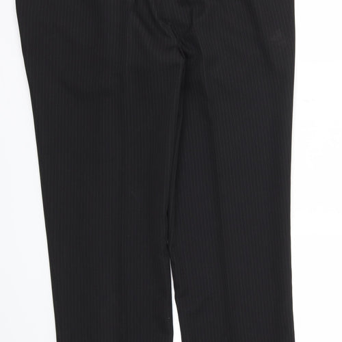T&W Mens Black   Trousers  Size 36 in L29 in