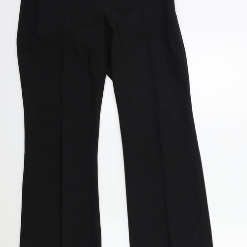 Preworn Womens Black   Trousers  Size 32 in L29 in