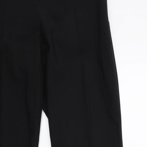 Preworn Womens Black   Trousers  Size 32 in L29 in