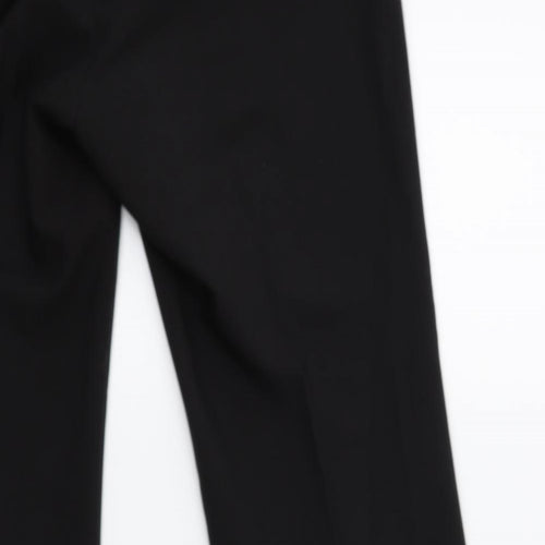 Preworn Womens Black   Trousers  Size 32 in L29 in