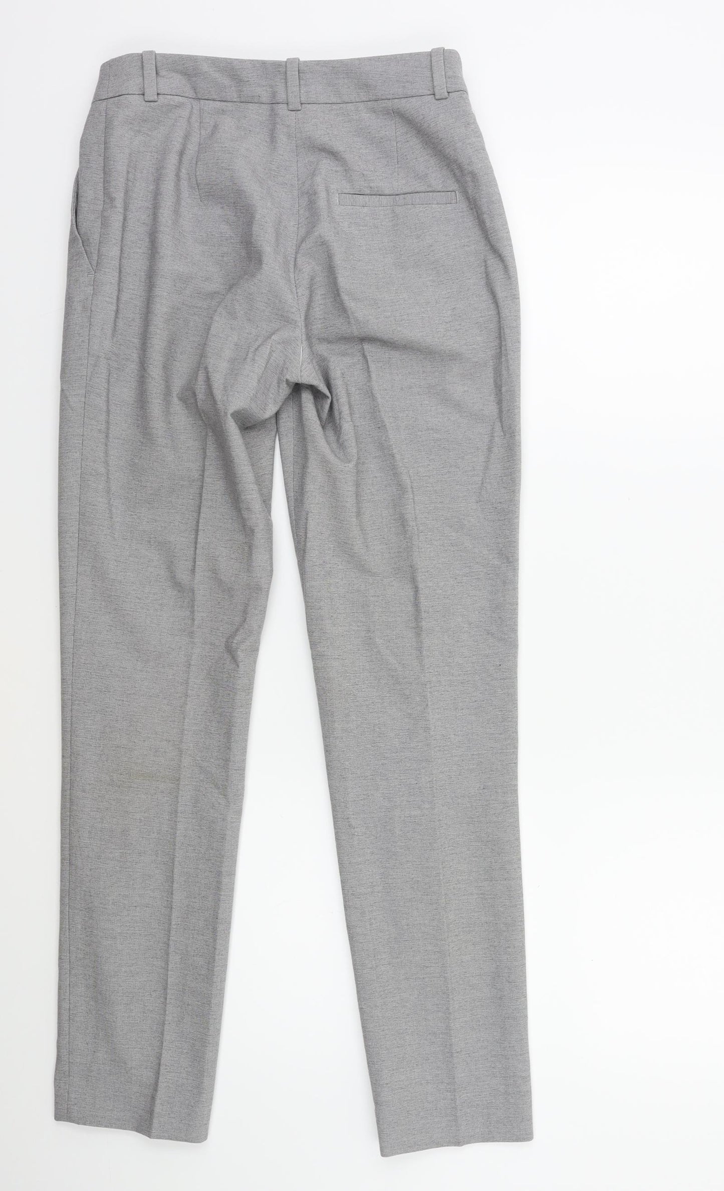 H&M Womens Grey   Trousers  Size 4 L28 in