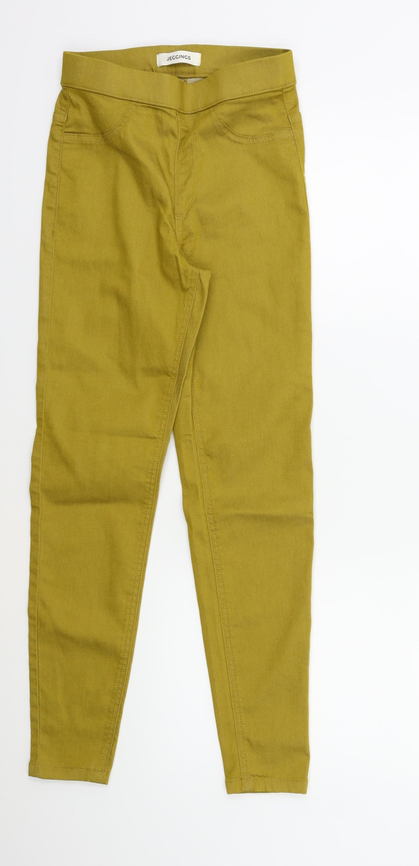 Marks and Spencer Womens Yellow  Denim Jegging Jeans Size 6 L26 in