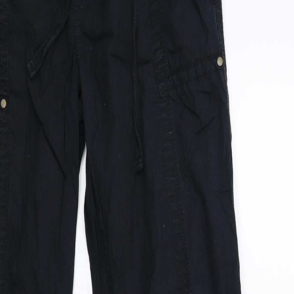 George Womens Black   Trousers  Size 10 L30 in