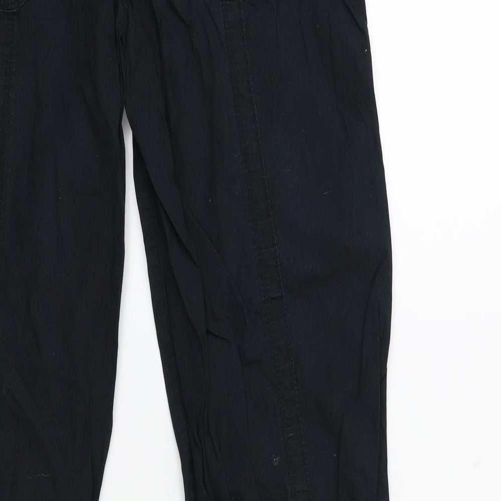 George Womens Black   Trousers  Size 10 L30 in