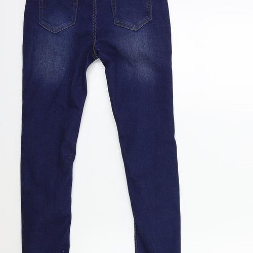 Denim & Co. Girls Blue  Denim Skinny Jeans Size 10 Years