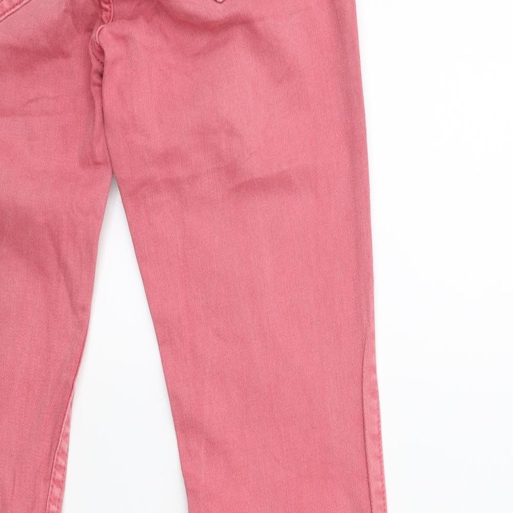EDC Womens Pink  Denim Straight Jeans Size 30 in L26 in