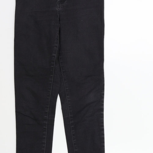 Topshop Womens Black  Denim Skinny Jeans Size 26 in L30 in