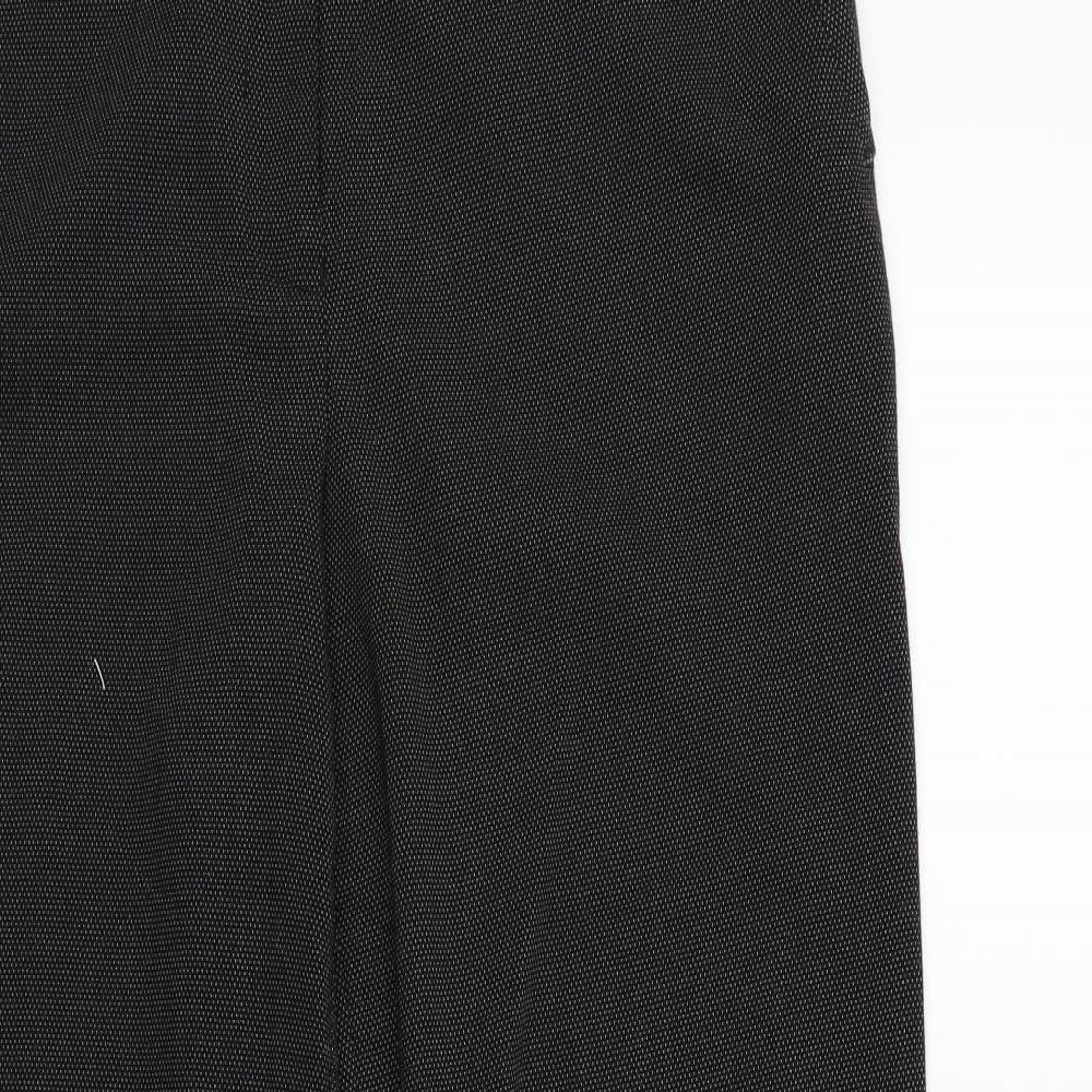 NEXT Womens Black Polka Dot  Trousers  Size 14 L30 in
