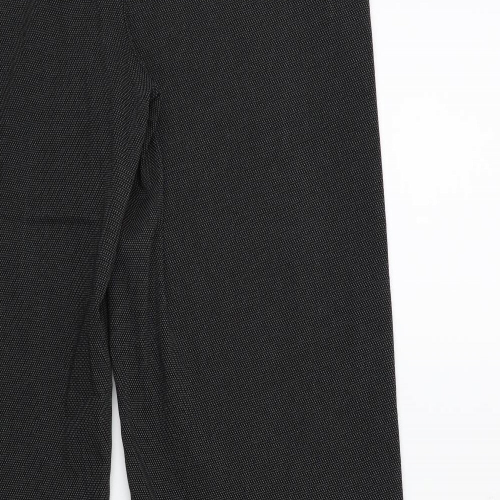 NEXT Womens Black Polka Dot  Trousers  Size 14 L30 in