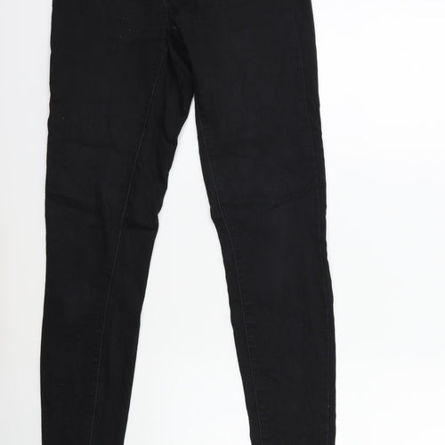 villa Womens Black  Denim Skinny Jeans Size S L32 in