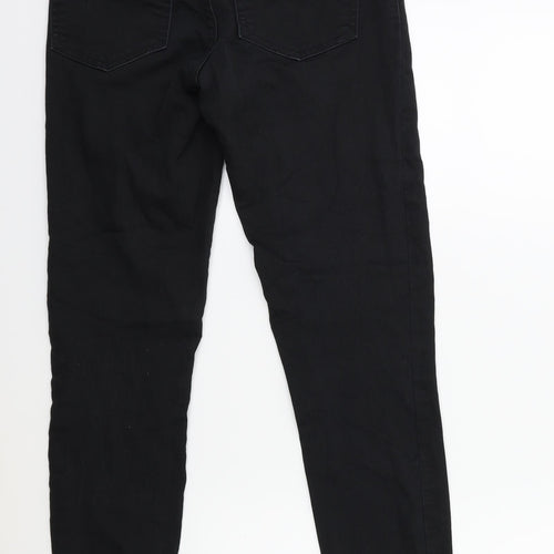 villa Womens Black  Denim Skinny Jeans Size S L32 in