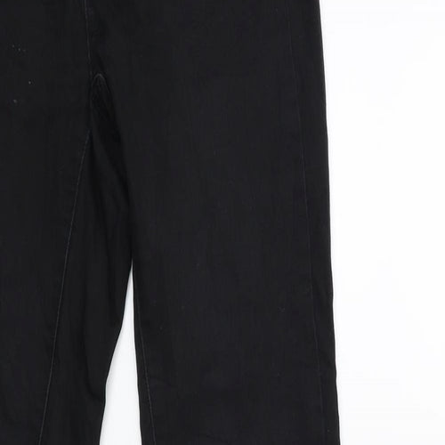 villa Womens Black  Denim Skinny Jeans Size S L32 in