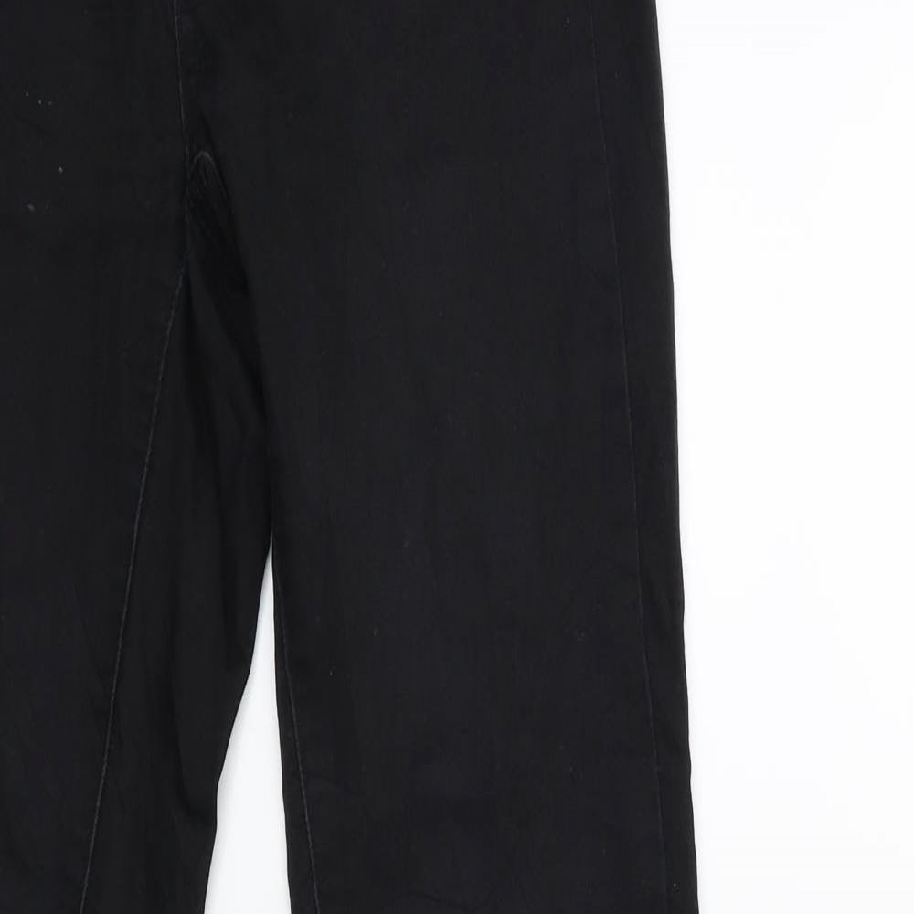 villa Womens Black  Denim Skinny Jeans Size S L32 in