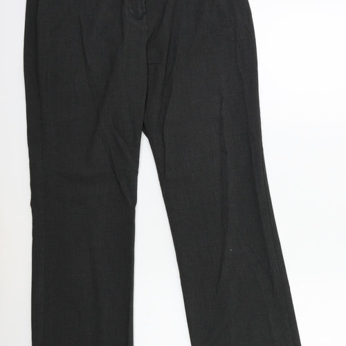 Marks and Spencer Womens Grey   Trousers  Size 12 L29 in