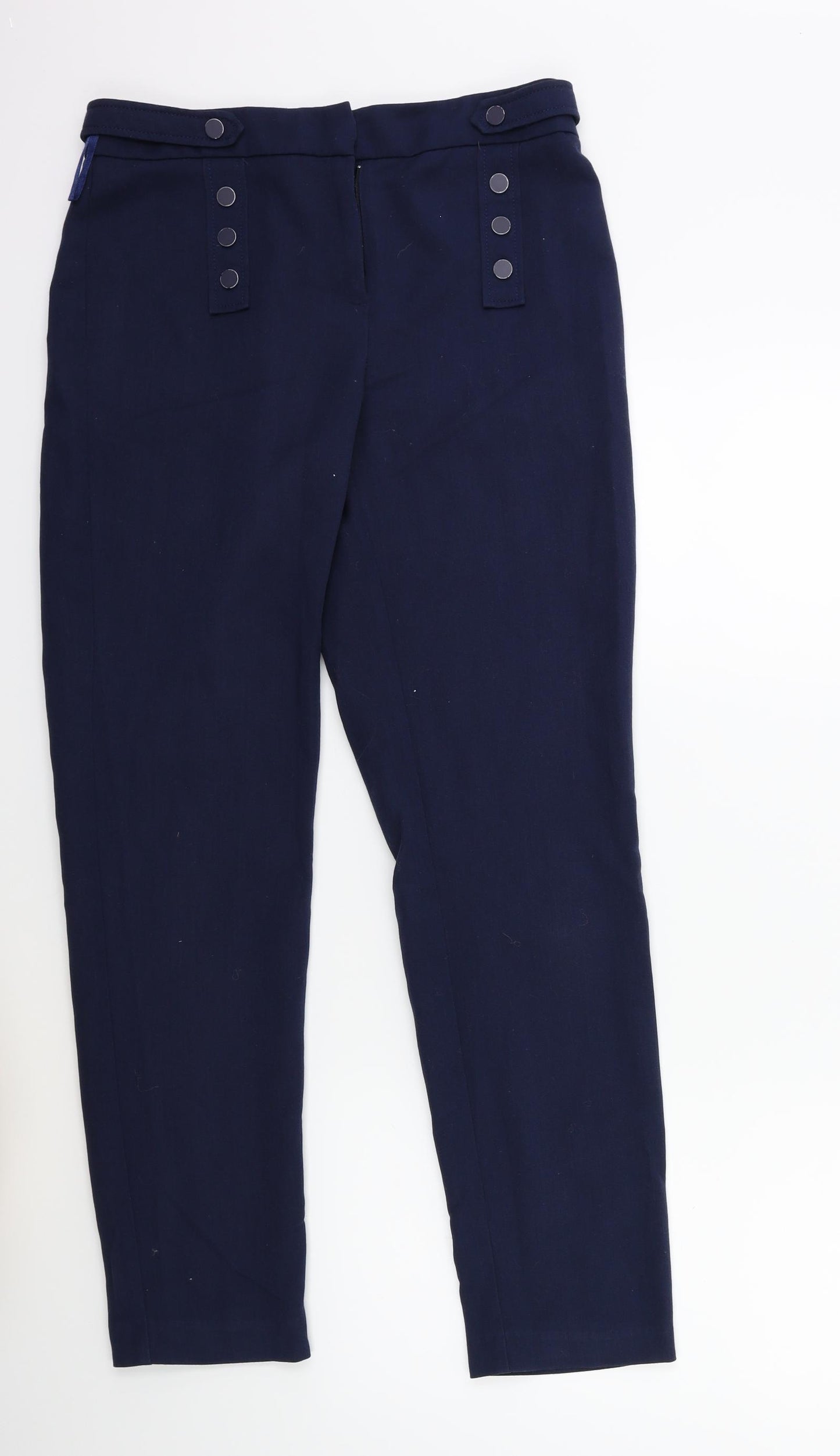 F&F Womens Blue   Trousers  Size 8 L30 in