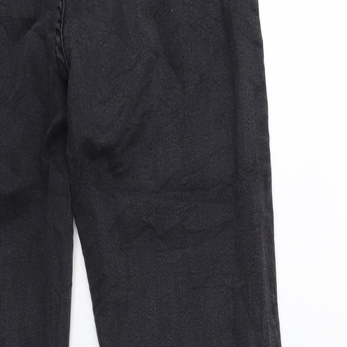 Preworn Womens Grey  Denim Skinny Jeans Size 14 L28 in