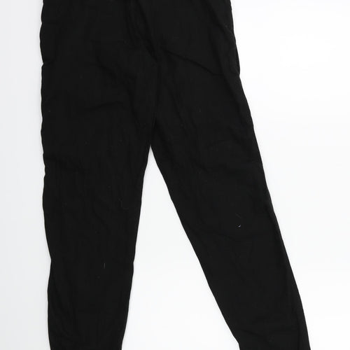 NEXT Womens Black   Trousers  Size 6 L27 in