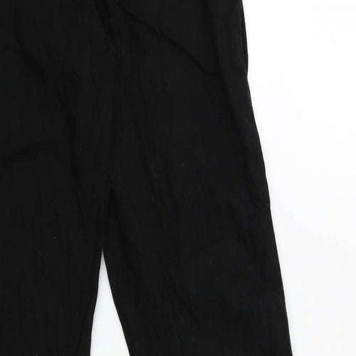 NEXT Womens Black   Trousers  Size 6 L27 in
