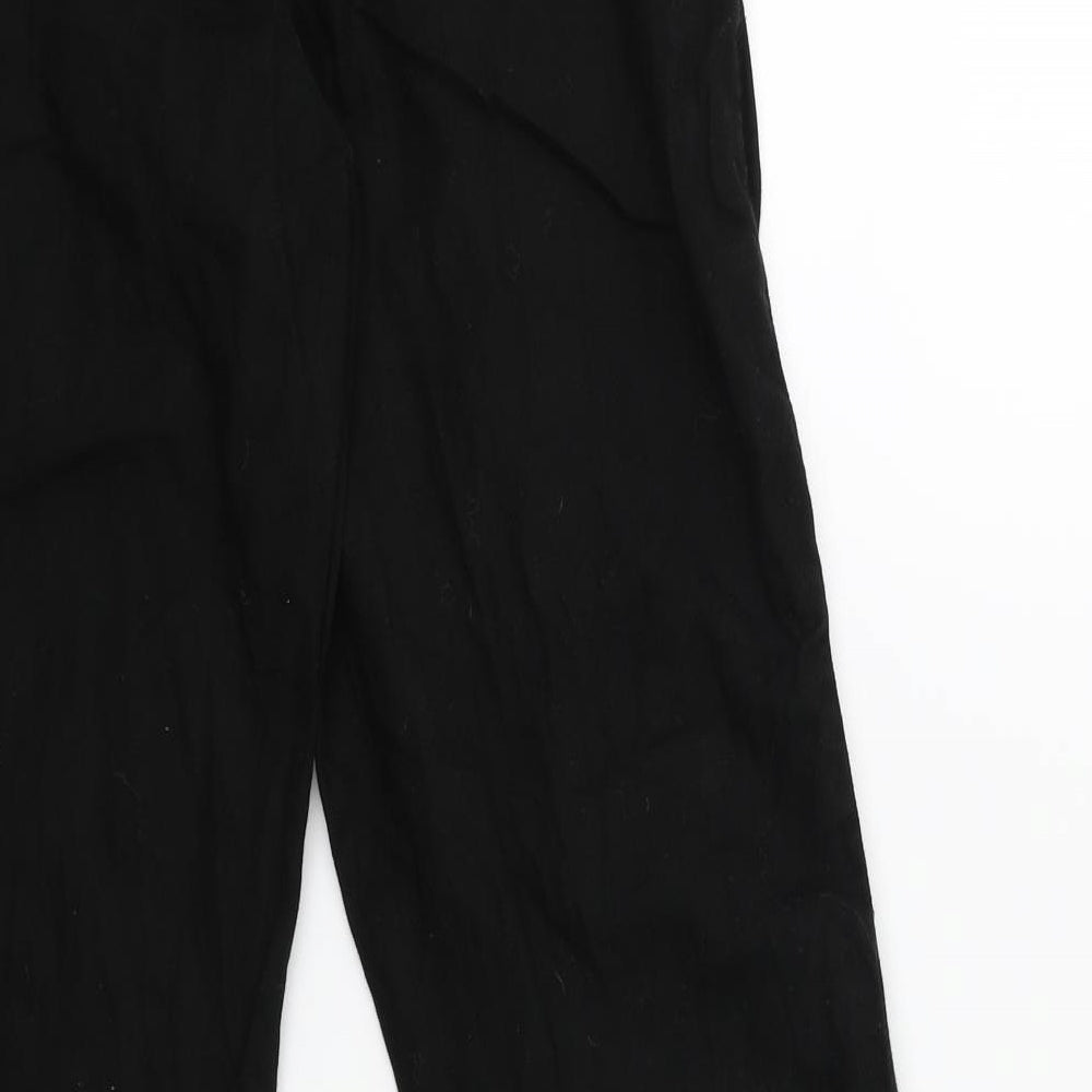 NEXT Womens Black   Trousers  Size 6 L27 in