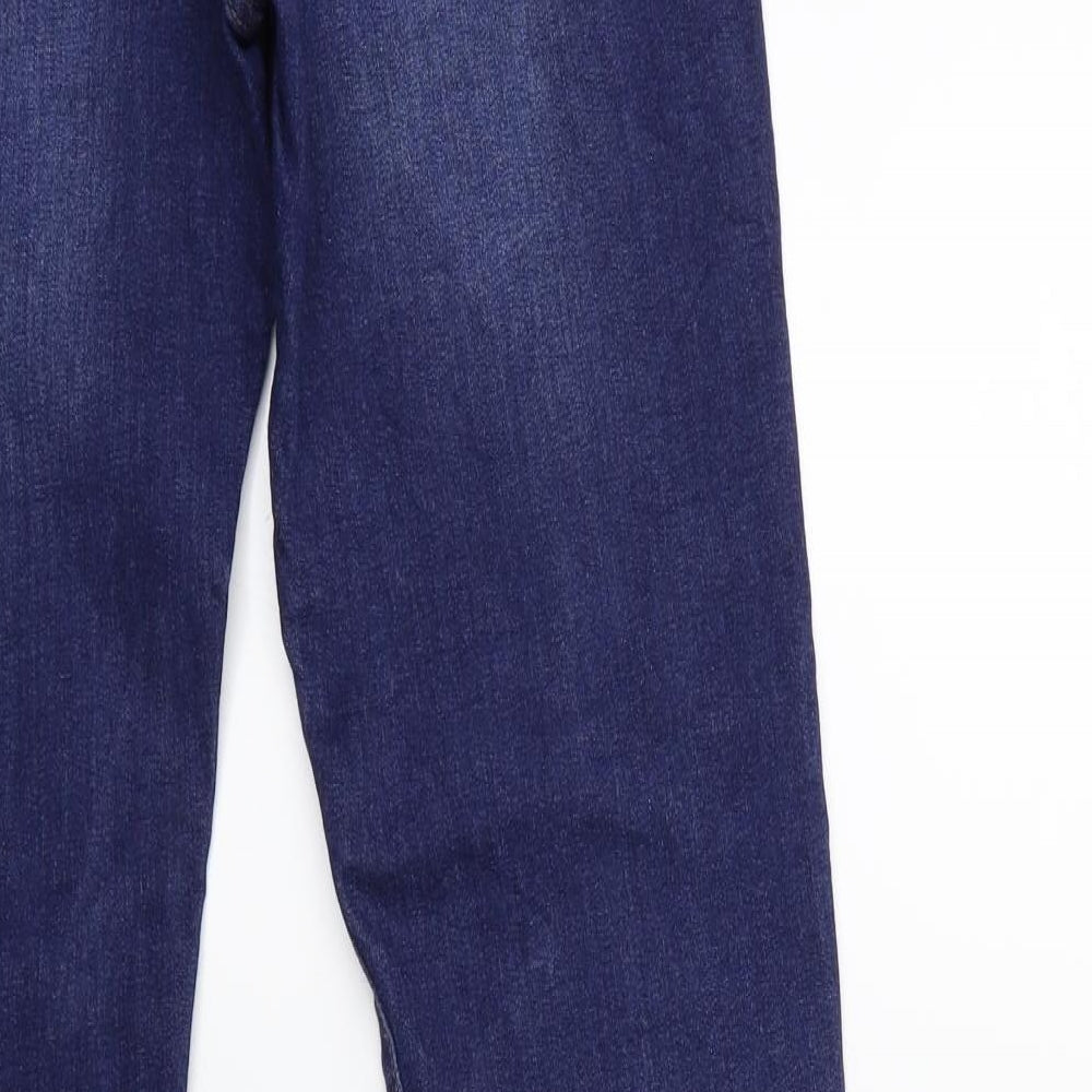 Preworn Womens Blue  Denim Skinny Jeans Size 26 in L31 in
