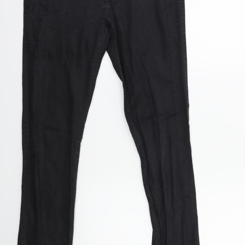 Only Womens Black  Denim Skinny Jeans Size L L31 in