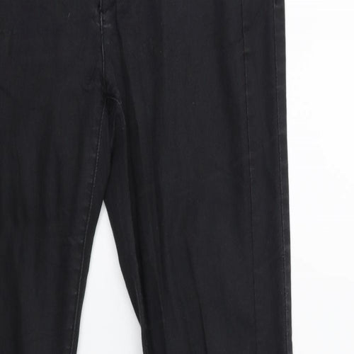Only Womens Black  Denim Skinny Jeans Size L L31 in