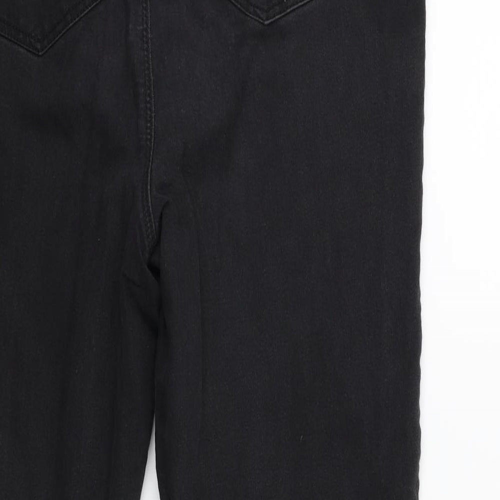 Papaya Womens Black  Denim Jegging Jeans Size 14 L27 in