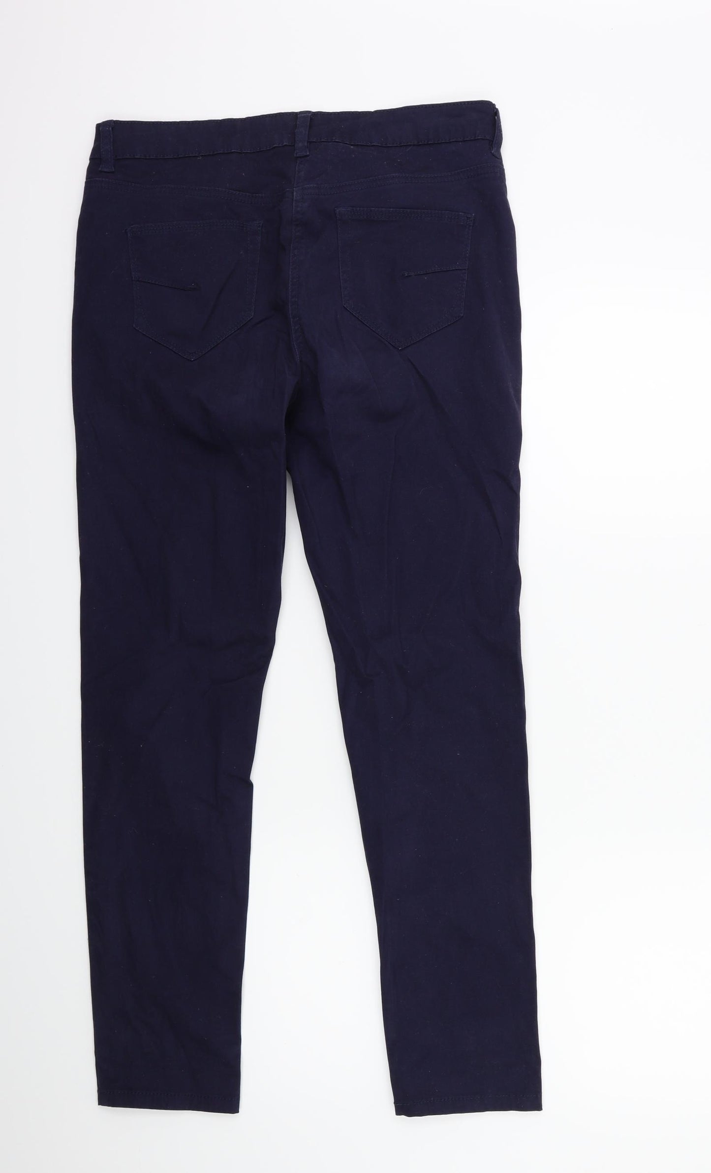 George Womens Blue   Trousers  Size 12 L28 in
