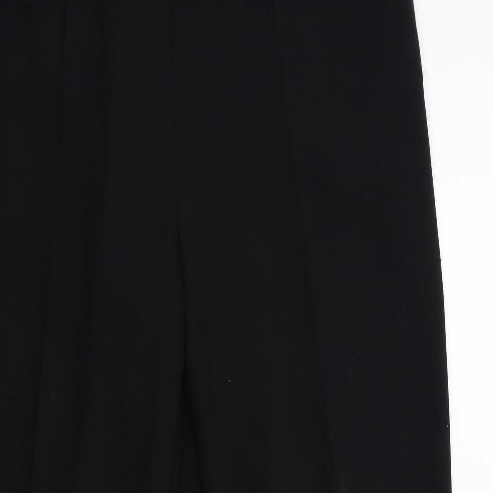 Marks and Spencer Womens Black   Trousers  Size 12 L29 in