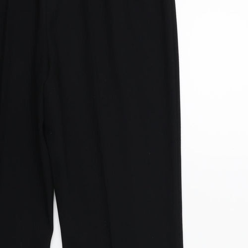Marks and Spencer Womens Black   Trousers  Size 12 L29 in