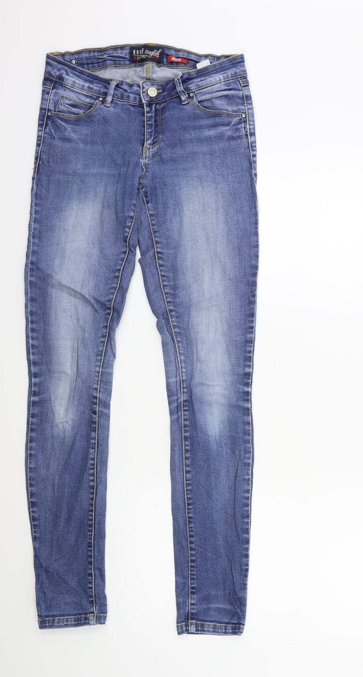 house original Womens Blue  Denim Skinny Jeans Size 8 L30 in
