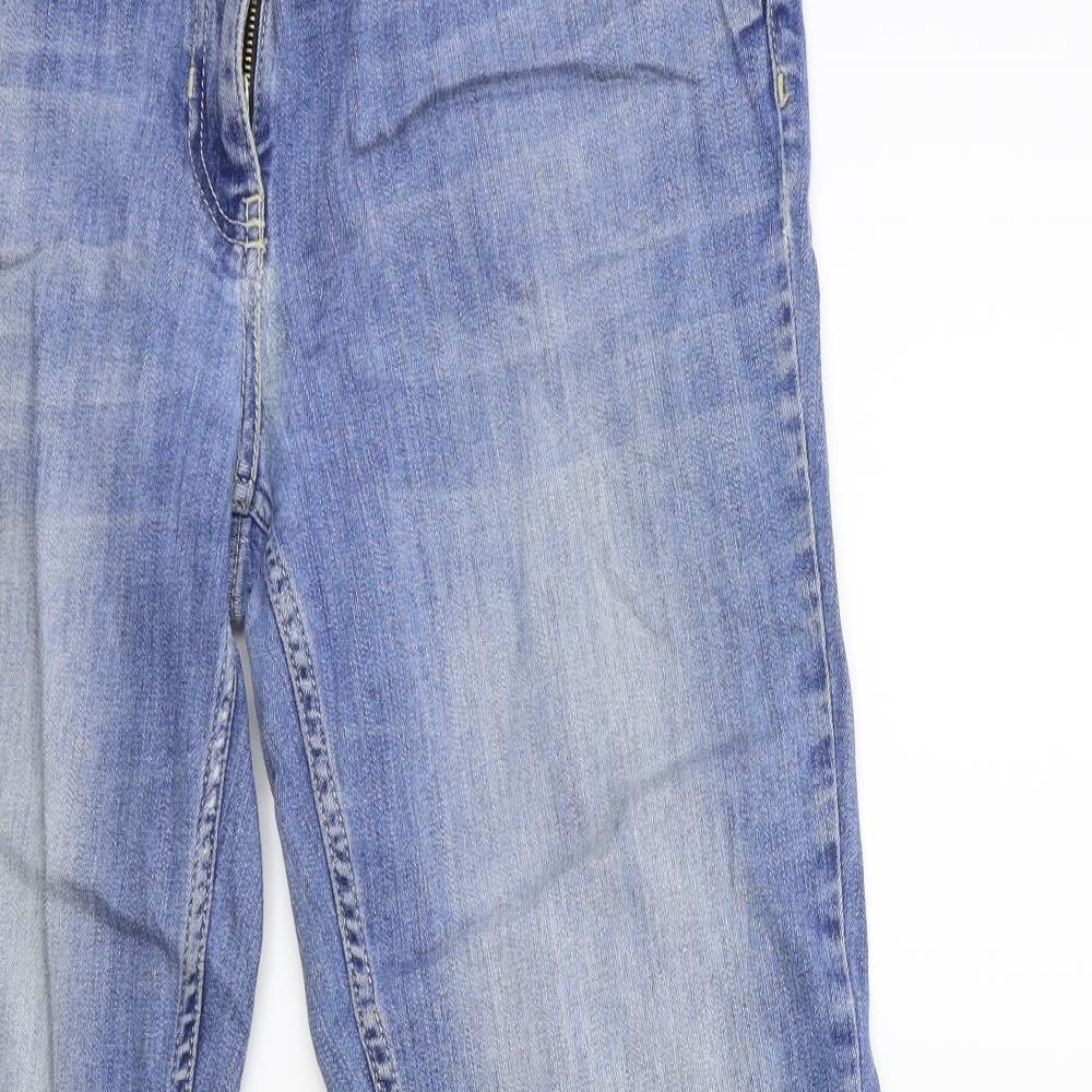 Cecil Womens Blue  Denim Straight Jeans Size 32 in L29 in
