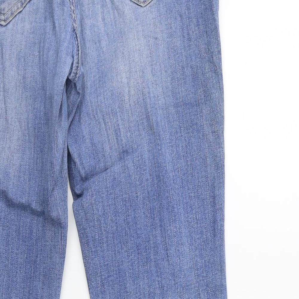 Cecil Womens Blue  Denim Straight Jeans Size 32 in L29 in