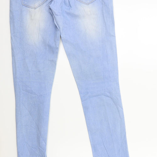 Mini Bleu Womens Blue  Denim Skinny Jeans Size 28 in L31 in