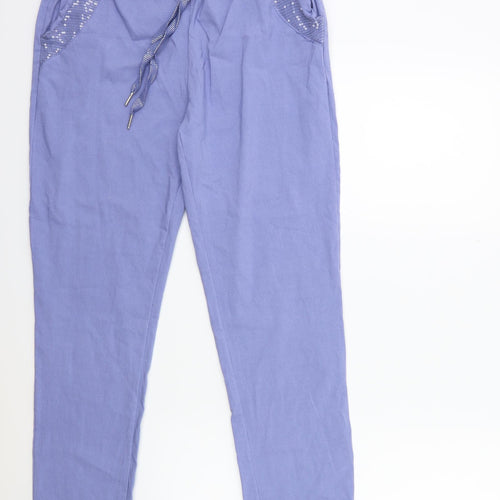 Preworn Womens Blue   Trousers  Size 30 in L29 in