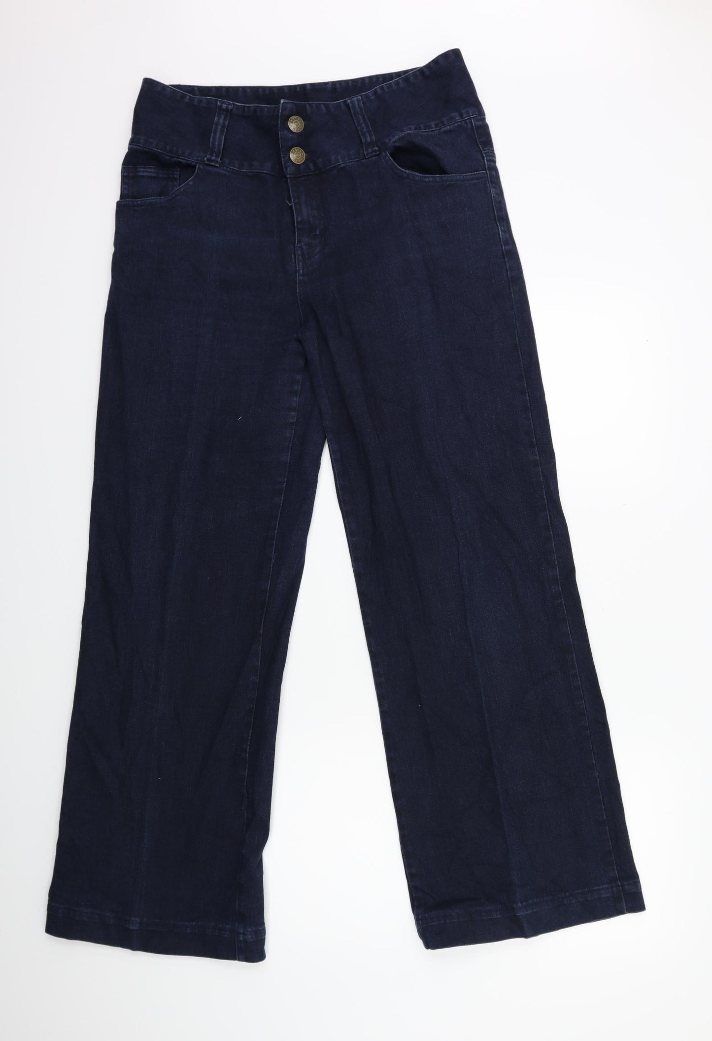ZNK Womens Blue  Denim Wide-Leg Jeans Size 30 in L31 in