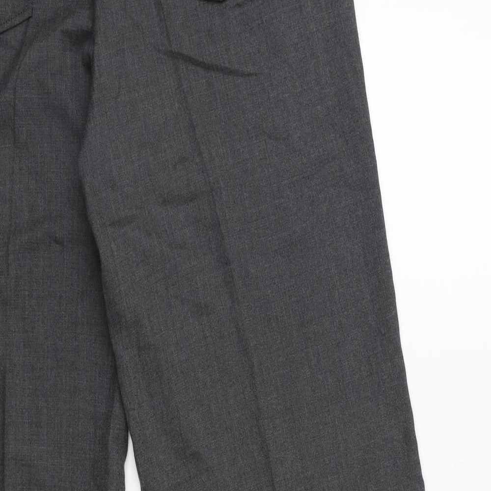 Rene Lezard Womens Grey   Trousers  Size 12 L33 in