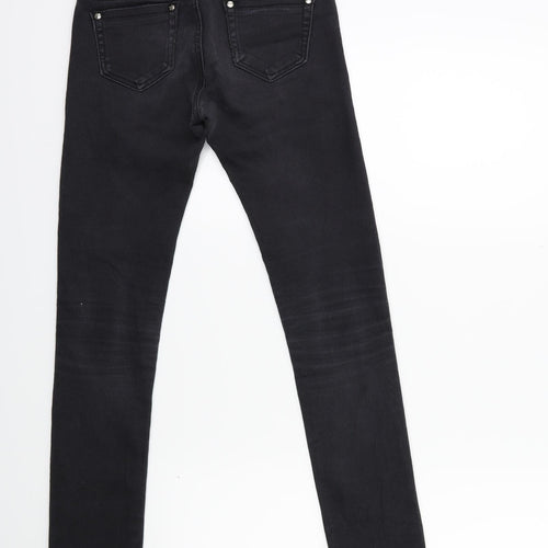 TYK Womens Black  Denim Skinny Jeans Size 23 in L27 in